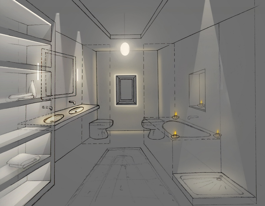 Illuminazione bagno: una piccola guida per non sbagliare!