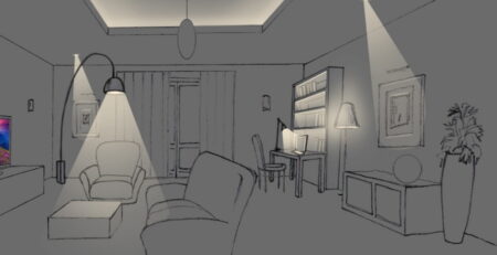 L'importanza dell'illuminazione del soggiorno!